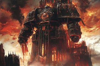 make a warhammer illustration for you