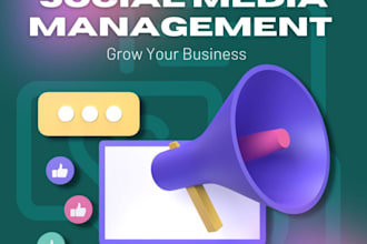 design and manage social media post