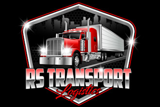 do trucking business, towing, transport, truck logo