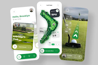 golf course booking app, golf gps tracking app, golf fantasy app, golf news app