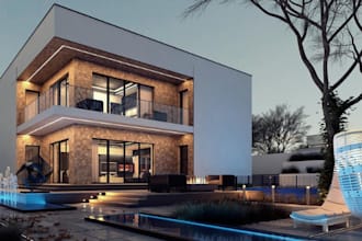 3d exterior and interior design house design architectural model visualization