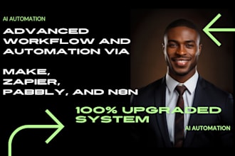 setup make integromat automation,n8n, zapier api, pabbly workflow for your brand