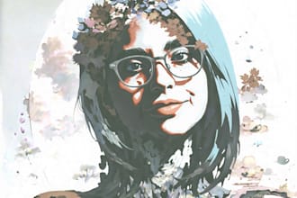ai enhanced custom ilustrations portraits and concept art