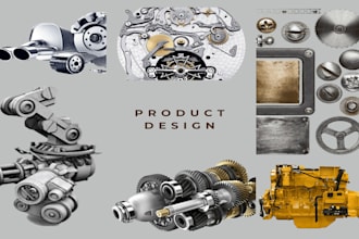 do 2d 3d product design, 3d modeling, 3d industrial design