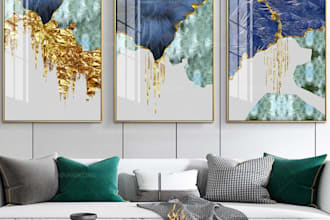 build wall art website, wooden map store, home interior decor shopify website