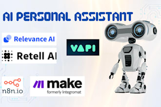 ai virtual assistant with relevance ai, retell ai, n8n ai agents n8n automation