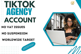 create tiktok agency account tik tok ads account tik tok agency ads account