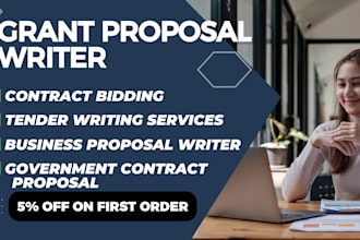 write winning grant proposals bid UK tenders rfp for your business or nonprofit