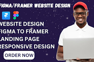 do landing page, homepage, saas product design in figma