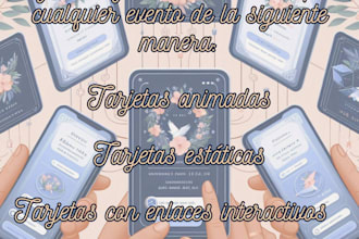 design elegant and personalized digital invitations