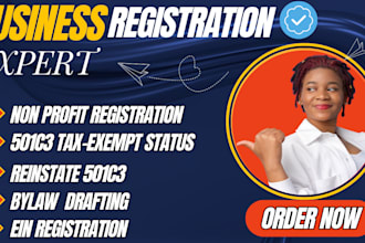 501c3 non profit registration bylaw, coi, reinstate 501c3, 1023ez, form 990, ein