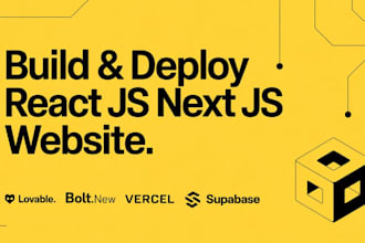 build react next js using bolt, lovable, v0, cursor ai, shadcn ui, supabase