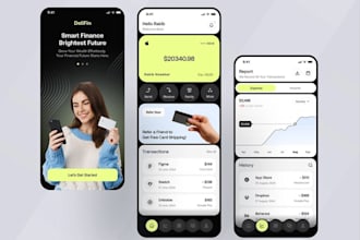 build fintech ai digital wallet bank nfc flutterflow loan app p2p crypto website