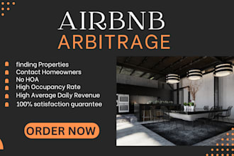 find profitable airbnb arbitrage properties in US UK and ca for airbnb arbitrage
