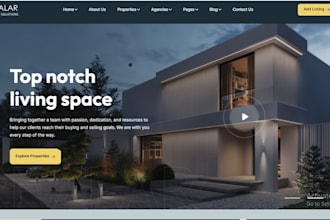 build a modern real estate webite with crm, listings, and lead generation tools