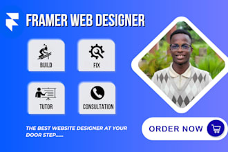 design website in figma to framer , webflow website fix