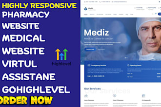 pharmacy website medical healthcare doctor website ozempic virtual assistant