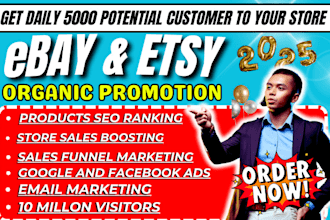 ebay promotion, ebay marketing etsy marketing, sales funnel facebook ads google