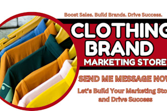 clothing brand marketing store clothing promotion facebook ads google ads video