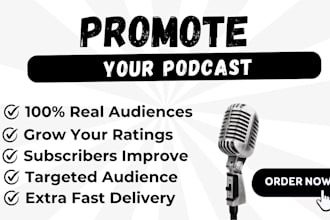 promote your podcast and grow downloads organically, podcast marketing