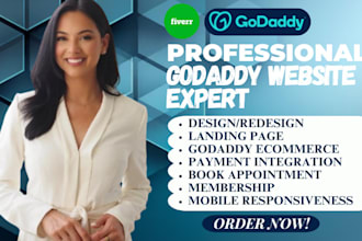design godaddy website, redesign godaddy, website design, godaddy SEO