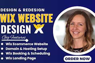 be your wix website wix developer to design or redesign wix website online store