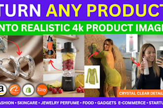 create realistic ai product photography, mockup and lifestyle images