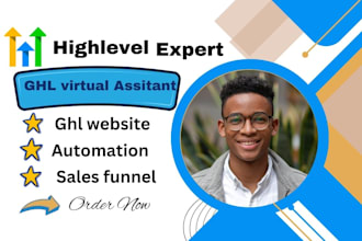 be your expert gohighlevel virtual assistance on gohighlevel gohighlevel VA
