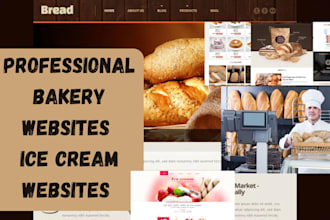 build profitable bakery ecommerce website, cake shopify store ,pastries website
