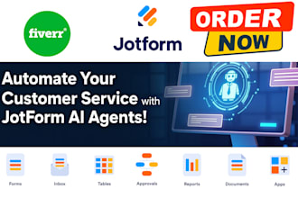 create set up jotform ai agents for automated customer support