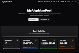 launch your own crypto mining pool yiimp or miningcore