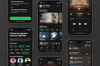 develop music streaming app, music streaming websites, podcast streaming app