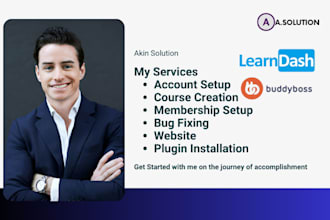 build buddyboss lms website learndash lms, tutor lms, masterstudy