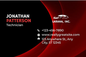 diseñaré tarjetas de visita profesionales y atractivas