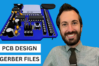 develop pcb boards in proteus and easyeda software