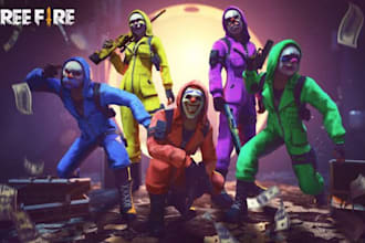 play free fire with you and help you improve your skills