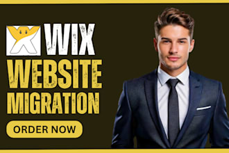 migrate transfer wix to wordpress website redesign edit wordpress to wix website