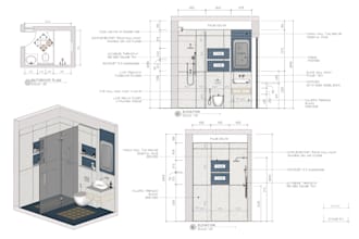 do sketchup layout drawings for interior spaces