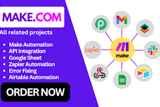 setup make com scenario zapier automation make automation make com integration