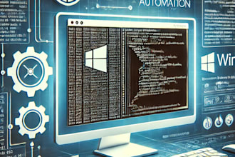 create custom windows batch scripts to automate tasks