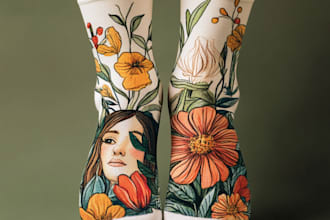 design unique sock for you