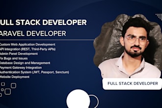build fast secure custom PHP laravel websites and web apps
