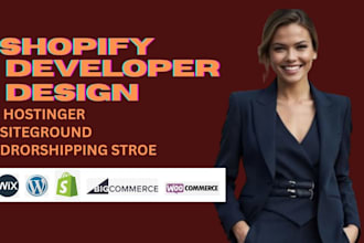 shopify developer, hostinger, siteground,  namecheap, hostgator,  ionos bluehost