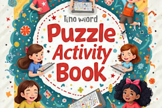 do interactive activity sudoku word search puzzle book cover maze cross word
