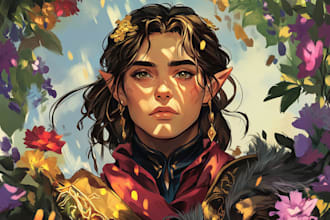 do dnd character art and dnd character art