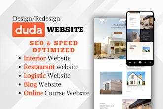 redesign duda website duda restaurant blog tilda payhip online course website