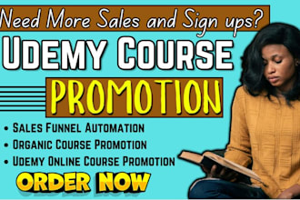 promote udemy online course, udemy course marketing, udemy course promotion