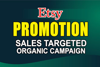 do etsy shop promotion to boost your sales