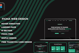 design a website  with figma