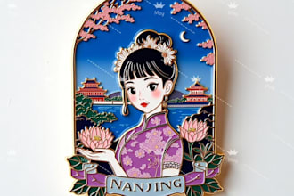 design dedicated customized pins and keychains with my 20 years of experience